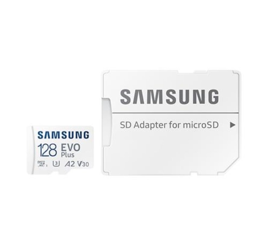EVO Plus | MicroSDXC | 128GB | Class 10 | UHS-I U3