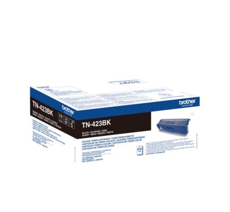 TN-423BK | Originele Tonercartridge | Zwart | Hoge Capaciteit