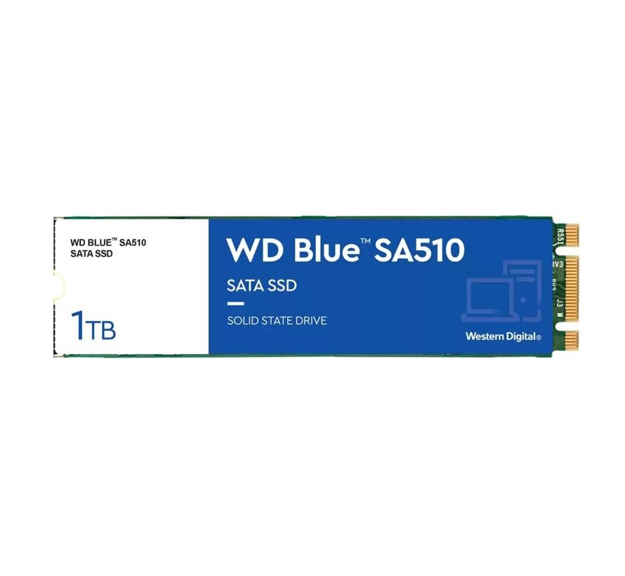 Blue SA510 | 1TB SATA SSD | M.2 | 560MB/s Lezen | 520MB/s Schrijven