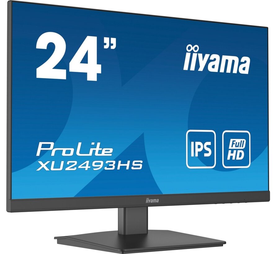 iiyama XU2493HS-B5 computer monitor 61 cm (24") 1920 x 1080 Pixels Full HD LED Zwart