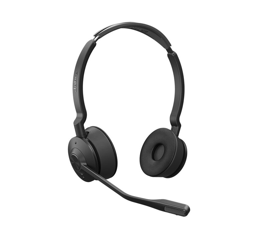 Engage 75 | Draadloze On-ear Stereo Headset | Oplaadstation | Zwart