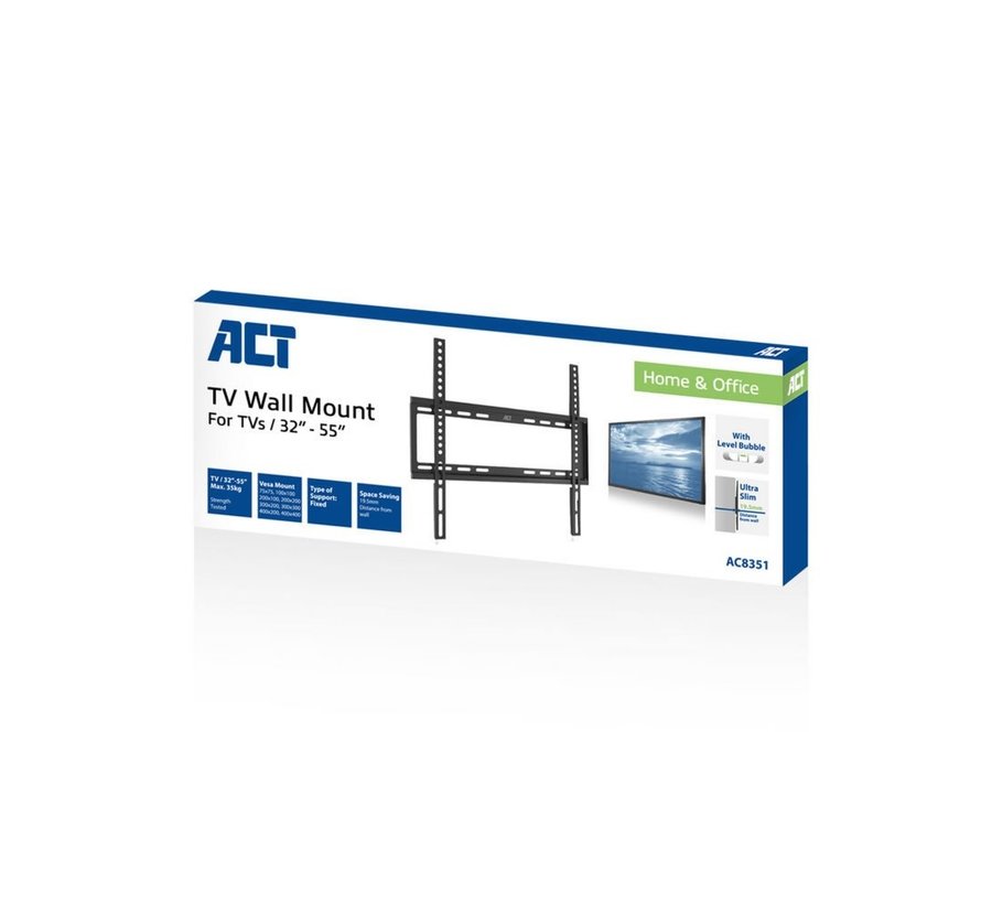 AC8351 tv-bevestiging 139,7 cm (55") Zwart