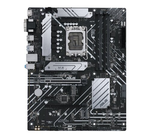 Asus ASUS PRIME B660-PLUS D4 | Socket LGA 1700 | Intel B660 | 4xDDR4 | ATX | Moederbord