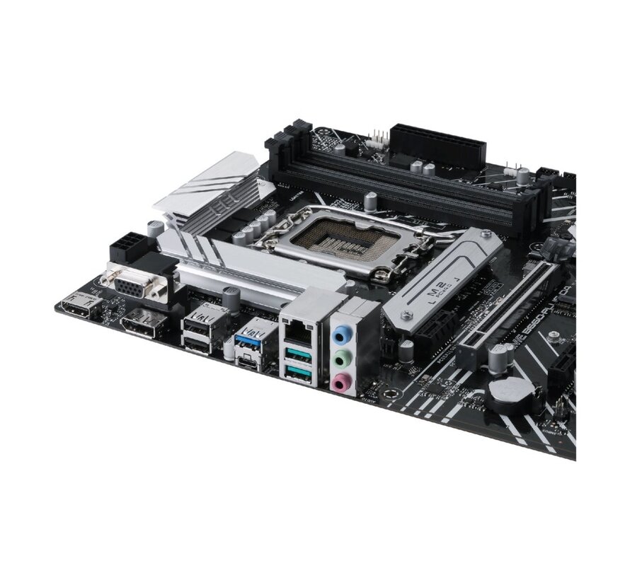 ASUS PRIME B660-PLUS D4 | Socket LGA 1700 | Intel B660 | 4xDDR4 | ATX | Moederbord
