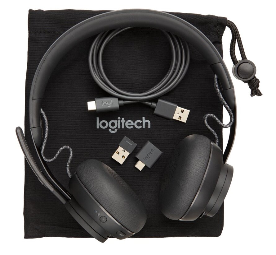 Zone | Draadloze On-ear Headset | Bluetooth | Grafiet
