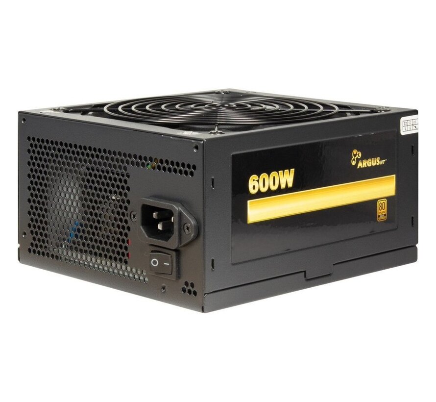 Argus GPS-600 | 600 Watt Gold ATX PSU | Power Supply | Voeding