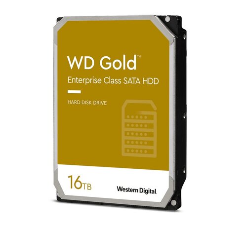 Western Digital Gold Enterprise HDD 3.5" | 16TB SATA III | 7200RPM