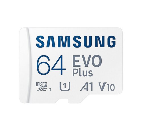 Samsung EVO Plus | MicroSDXC | 64GB | Class 10 | UHS-I U3
