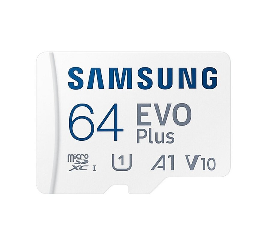 EVO Plus | MicroSDXC | 64GB | Class 10 | UHS-I U3