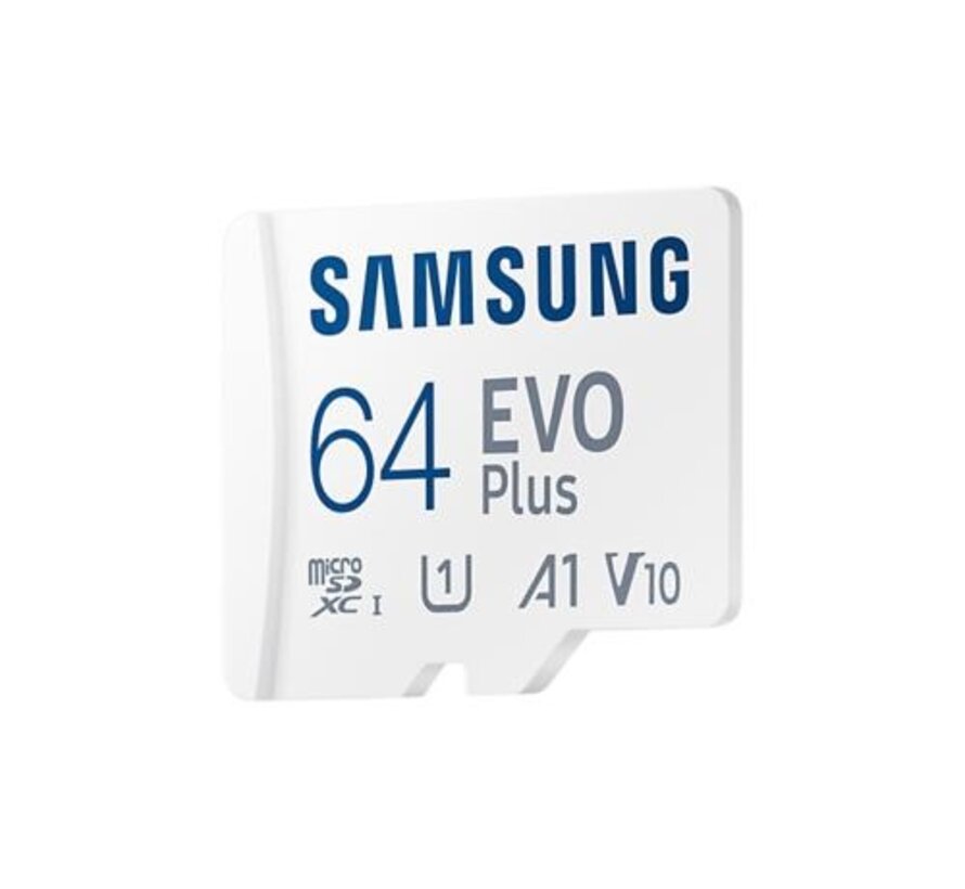 EVO Plus | MicroSDXC | 64GB | Class 10 | UHS-I U3