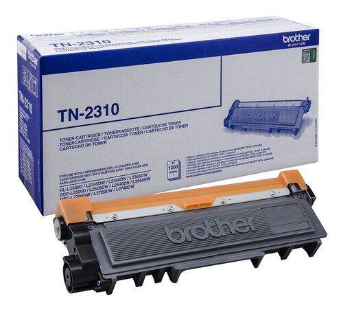 Brother TN-2310 | Tonercartridge | Origineel | Zwart | 1 stuk