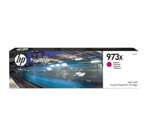 Hewlett Packard HP 973X | Originele High-Capacity Magenta PageWide Cartridge