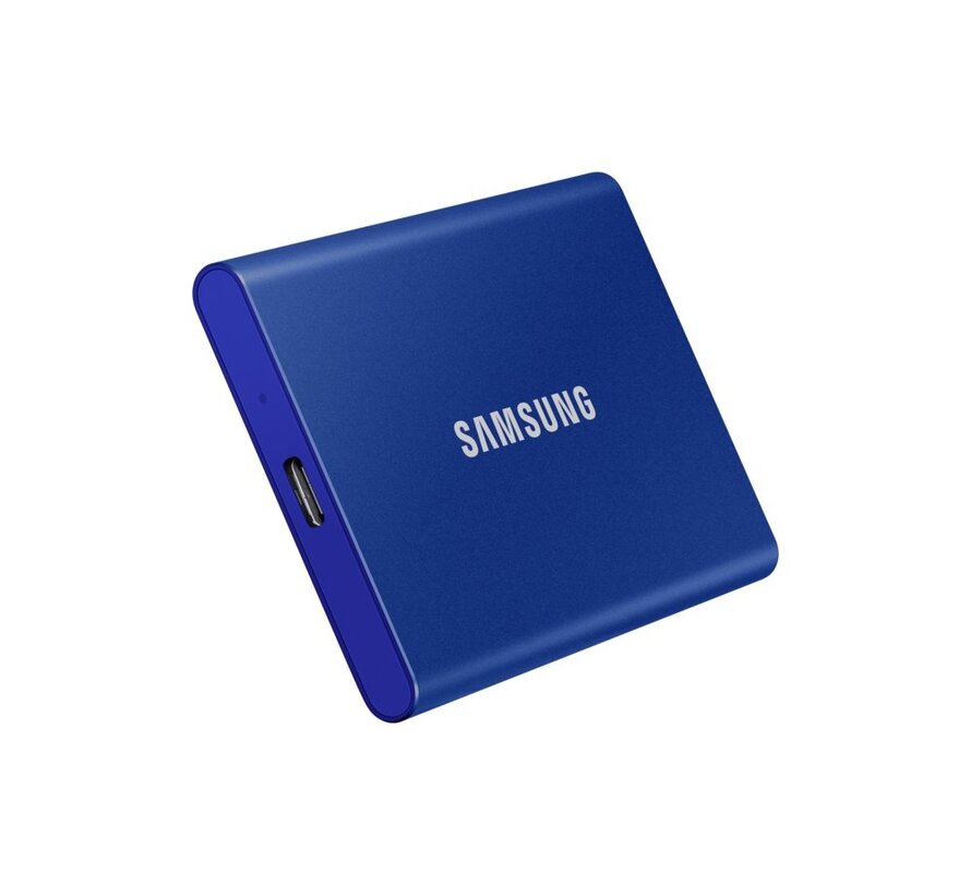Portable SSD T7 500 GB Blauw