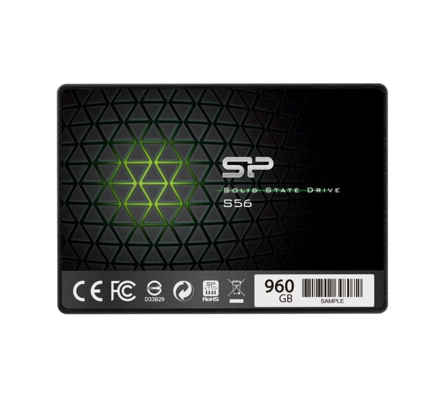 Slim S56 | 480GB SATA SSD | 2.5'' | 560MB/s Lezen | 530MB/s Schrijven