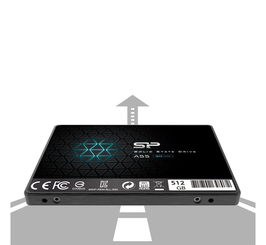 A55 | 512GB SATA SSD | 2.5'' | 560MB/s