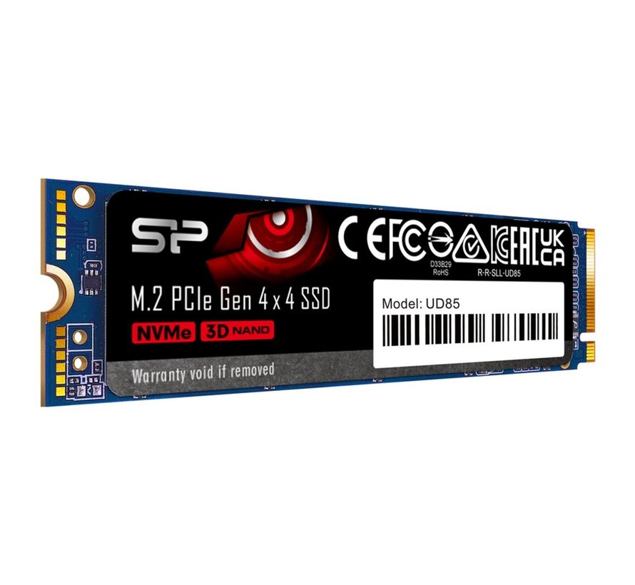 UD85 | 500GB NVMe SSD | M.2 Gen4 | 3.600MB/s Lezen | 2.400MB/s Schrijven