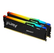 Kingston Fury Beast RGB | 16GB 2x8GB DDR5 | 5200MHz | DIMM | CL40 | Geheugenmodule | RAM