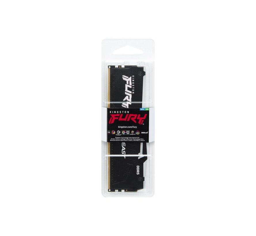 Fury Beast | 1x16GB DDR5 | 5600MHz | DIMM | CL36 | Geheugenmodule | RAM