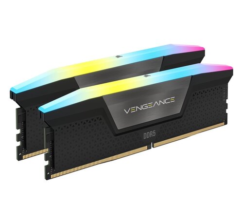Corsair Vengeance RGB | 32GB 2x16GB DDR5 | 5600MHz | DIMM | CL40 | Geheugenmodule | RAM