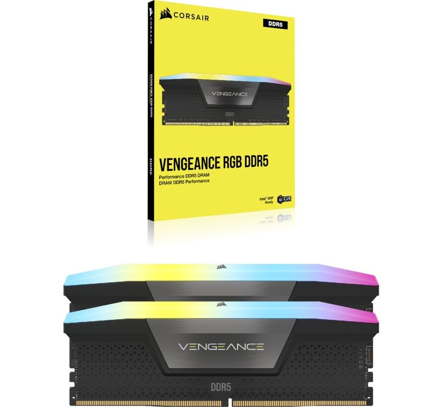 Vengeance RGB | 32GB 2x16GB DDR5 | 5600MHz | DIMM | CL40 | Geheugenmodule | RAM