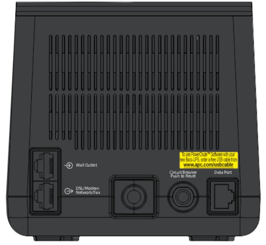 Back-UPS BE850G2-GR | 850 VA | 8 Schuko Stopcontacten (6 op Accu) | USB Type-A & C | AVR Spanningstabilisatie | Bescherming tegen Stroomstoringen