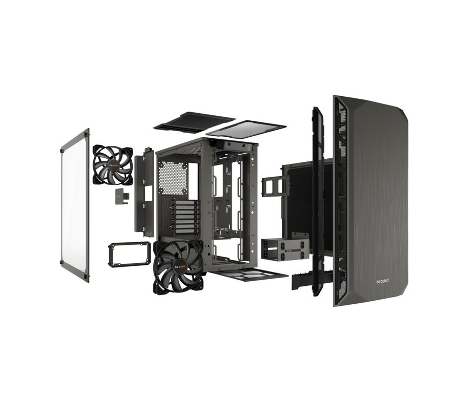 Pure Base 500 Window | Midi Tower Case | Grijs