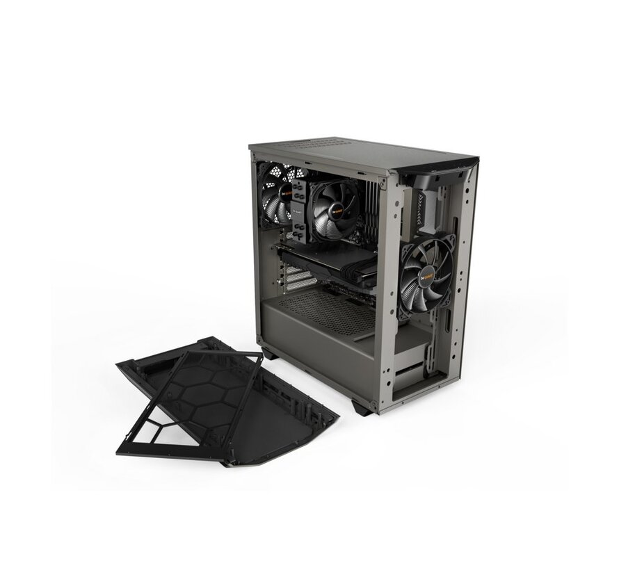 Pure Base 500 Window | Midi Tower Case | Grijs
