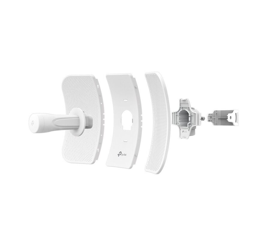 TP‑Link CPE710 | WiFi 5 Outdoor Access Point | 867 Mbit/s | Passief PoE (met Adapter) | Inclusief Mastmontagebeugel