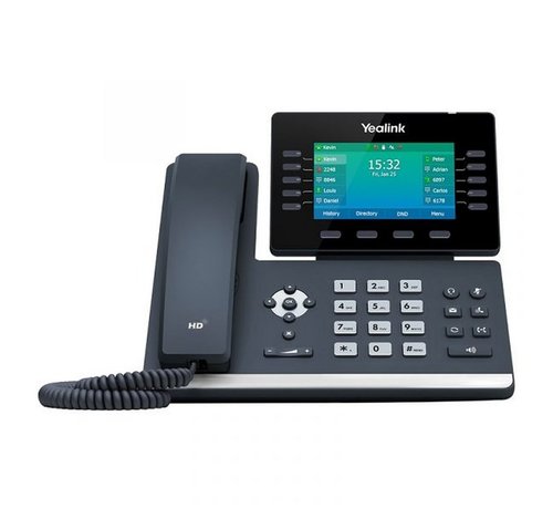 Yealink SIP-T54W | IP-Telefoon | Zwart | 10 Lijnen | 4,3" LCD | WiFi & Bluetooth