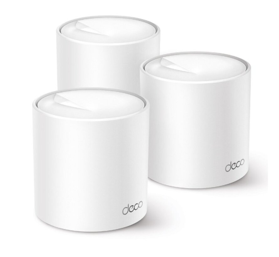 Deco X50 (3-pack) | Dual-band WiFi 6 Mesh Router | Gigabit Ethernet | AX3000