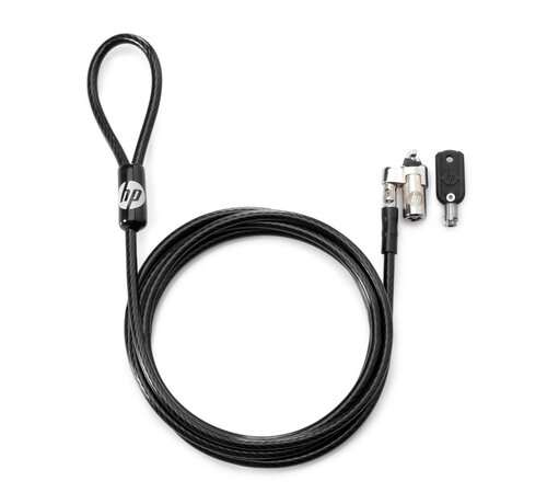 Hewlett Packard HP kabelslot | Met sleutel | 10 mm