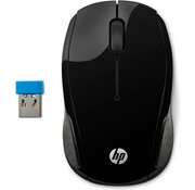 Hewlett Packard HP 200 Draadloze Muis - Zwart