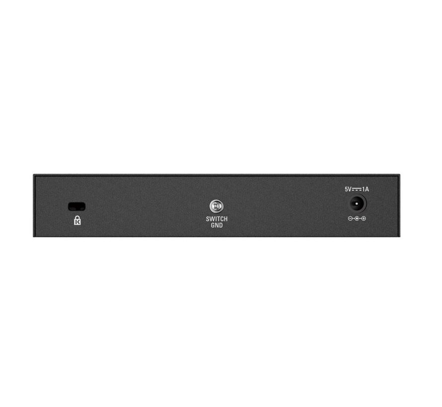 D-Link DGS-108 netwerk-switch Unmanaged Zwart