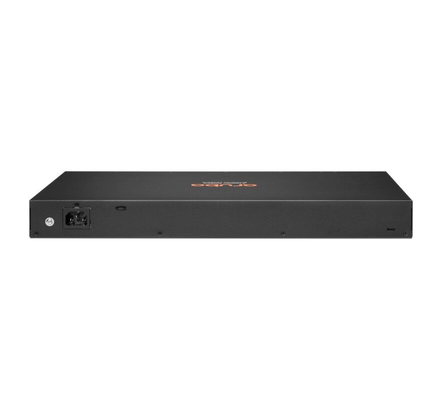 HPE Aruba 6000 24G PoE Switch | Managed L2 | 24 Poorten | Gigabit Ethernet | 4x SFP | 370W PoE Budget | 1U Rackmount