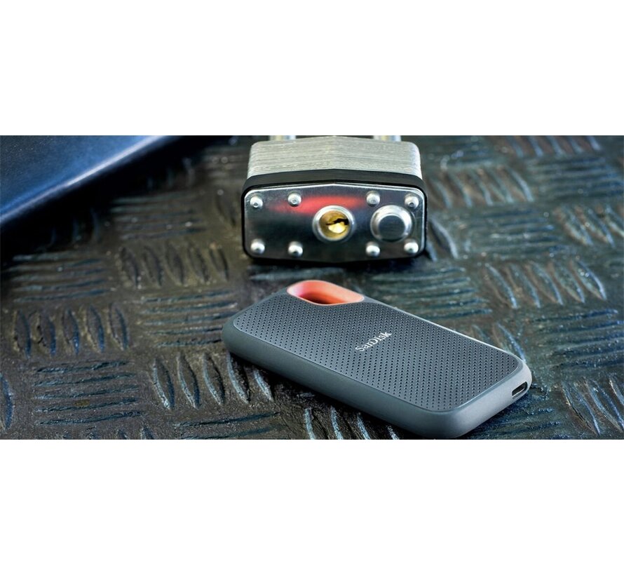 SanDisk Extreme Portable | Externe SSD | 2000GB | USB 3.2 | Zwart | Compact & Robuust