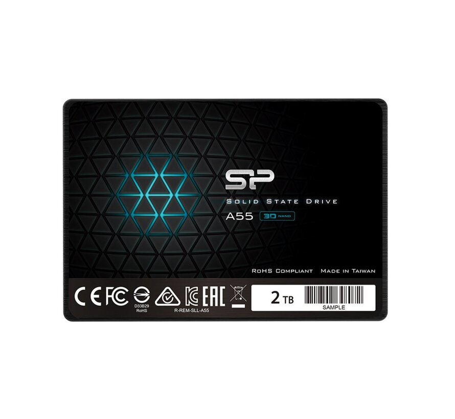 A55 | 4TB SATA SSD | 2.5'' | 500MB/s Lezen | 450MB/s Schrijven