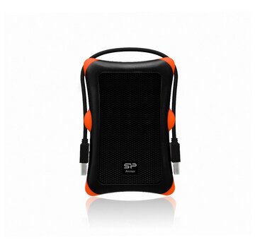 Silicon Power Rugged Armor Externe Harde Schijf | 1TB | USB 3.2 | Zwart