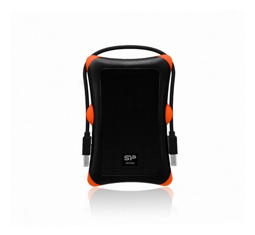 Silicon Power Rugged Armor Externe Harde Schijf | 1TB | USB 3.2 | Zwart