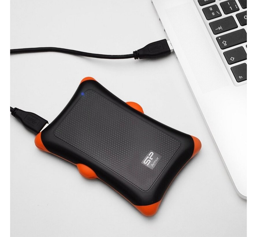 Rugged Armor Externe Harde Schijf | 1TB | USB 3.2 | Zwart