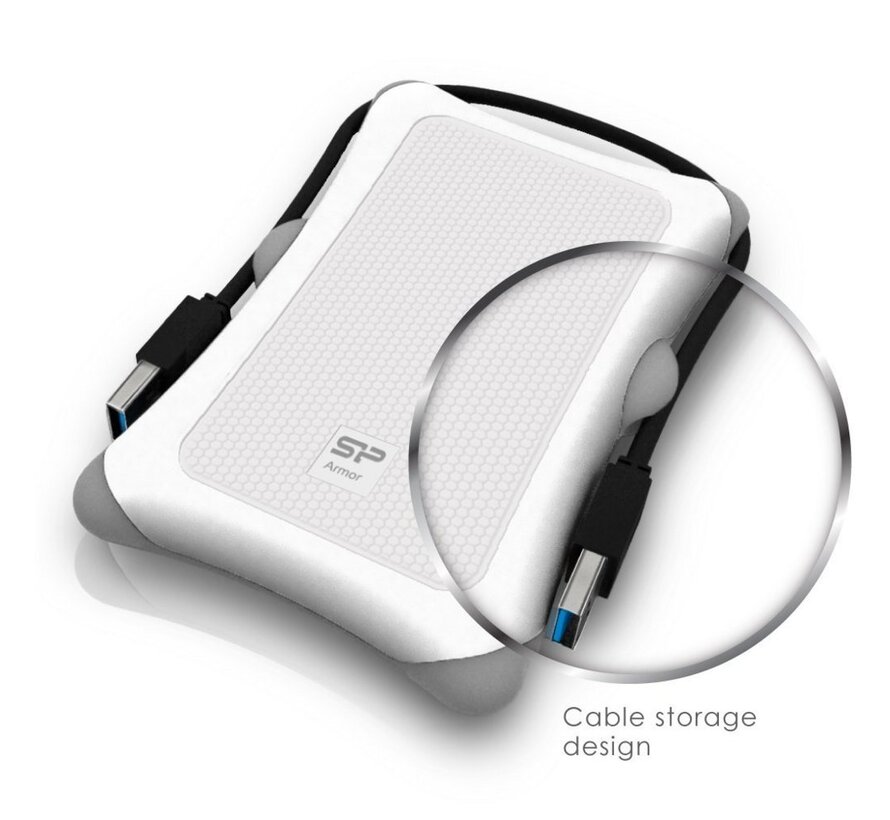 1TB Rugged Armor A30 schokbestendig, 2.5" USB 3.0 Military Grade Portable Hard Drive