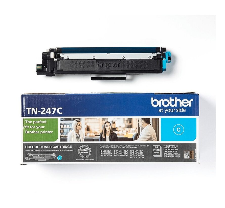 TN-247C tonercartridge 1 stuk(s) Origineel Cyaan