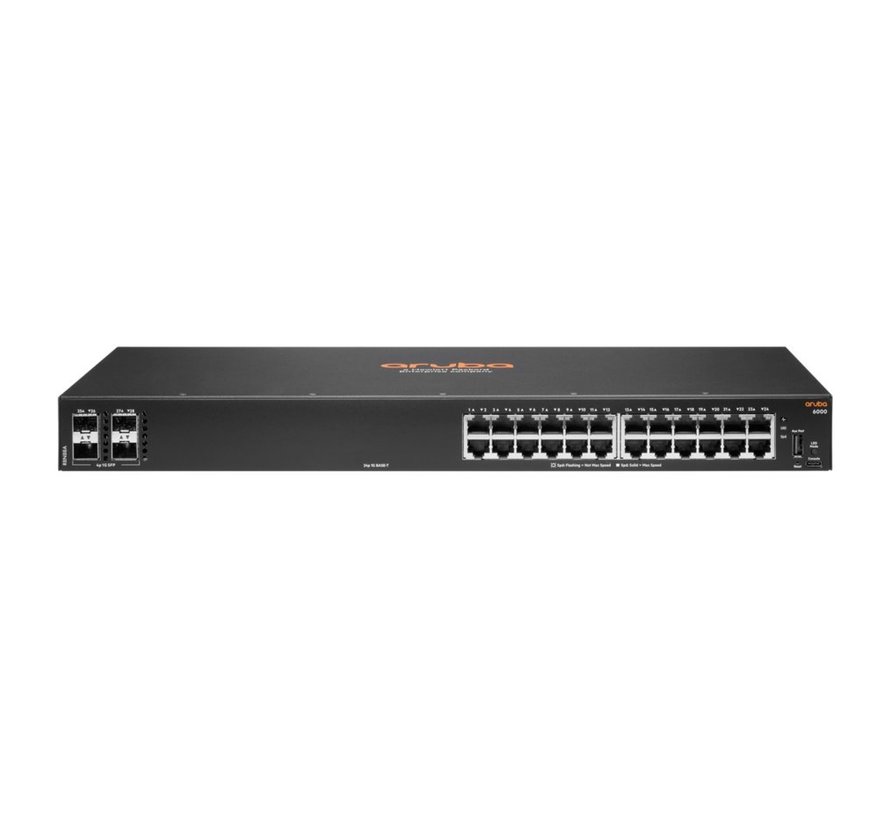 Enterprise Aruba 6000 24G 4SFP | Managed L3 Switch | Gigabit Ethernet (10/100/1000) | 1U
