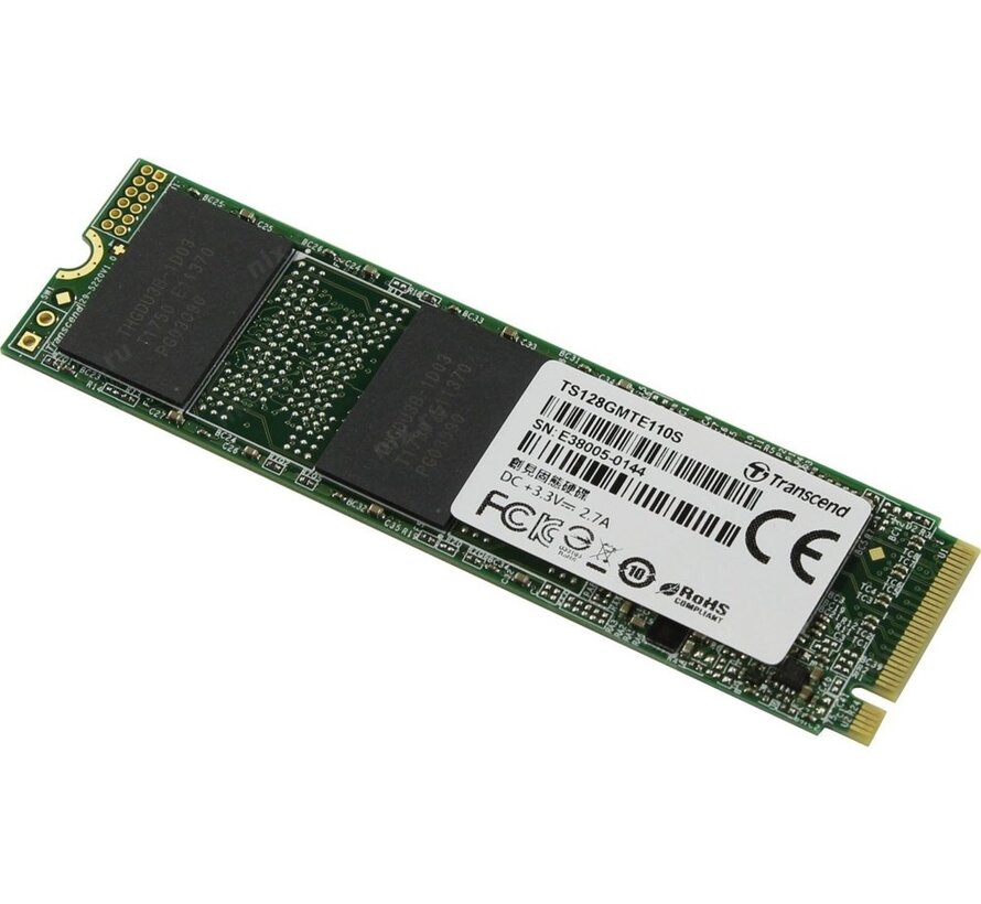110S | 128GB NVMe SSD | M.2 Gen3 | 1.500MB/s Lezen | 550MB/s Schrijven