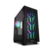 Sharkoon Elite Shark CA300T RGB | Tower Case | Zwart