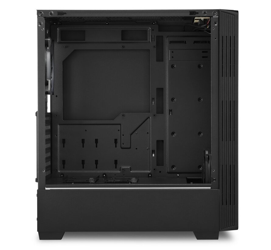 RGB LIT 100 | Midi Tower Case | Zwart