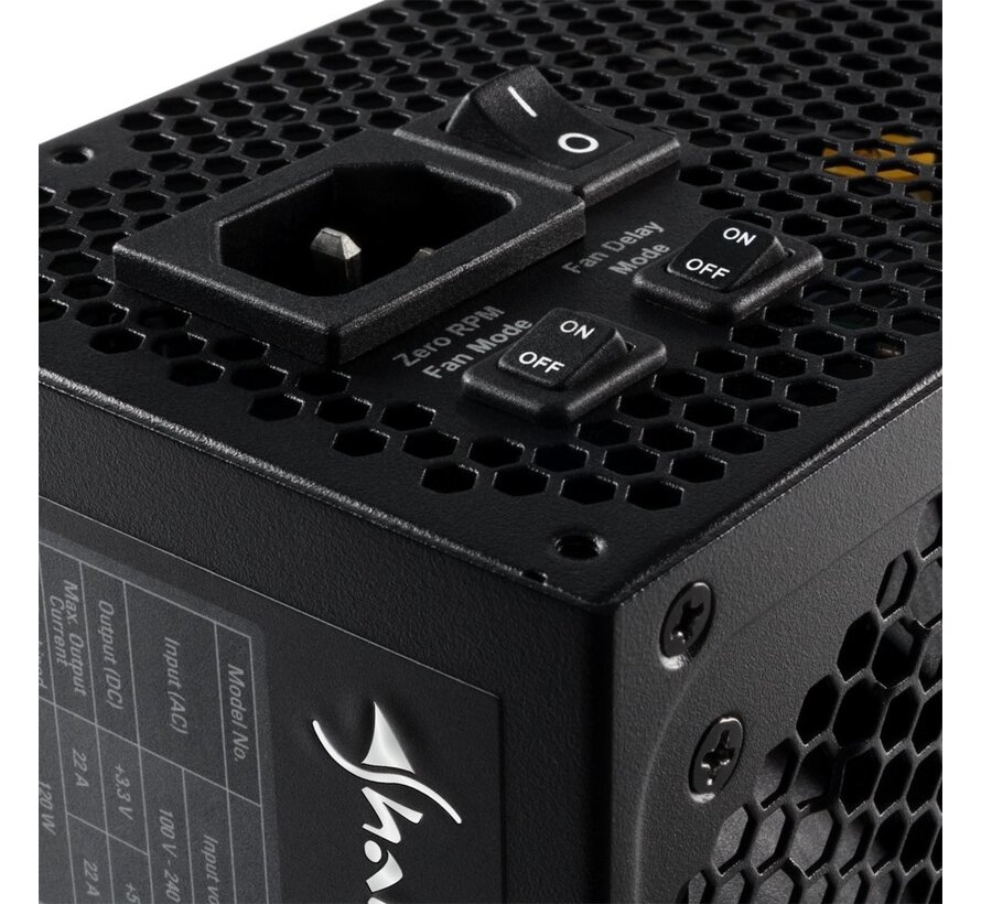 SilentStorm Cool Zero | 850 Watt Gold ATX PSU | Modulair | Power Supply | Voeding