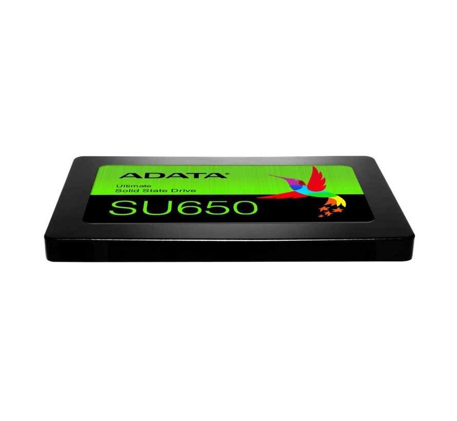 ADATA SU650 | 480GB SATA SSD | 2.5'' | 500MB/s Lezen | 440MB/s Schrijven