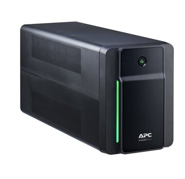 APC Back-UPS BX1600MI | 1600 VA / 900 W | 6x IEC C13 Stopcontacten | AVR Spanningsregeling | LED-Statusindicator | Robuuste Tower UPS