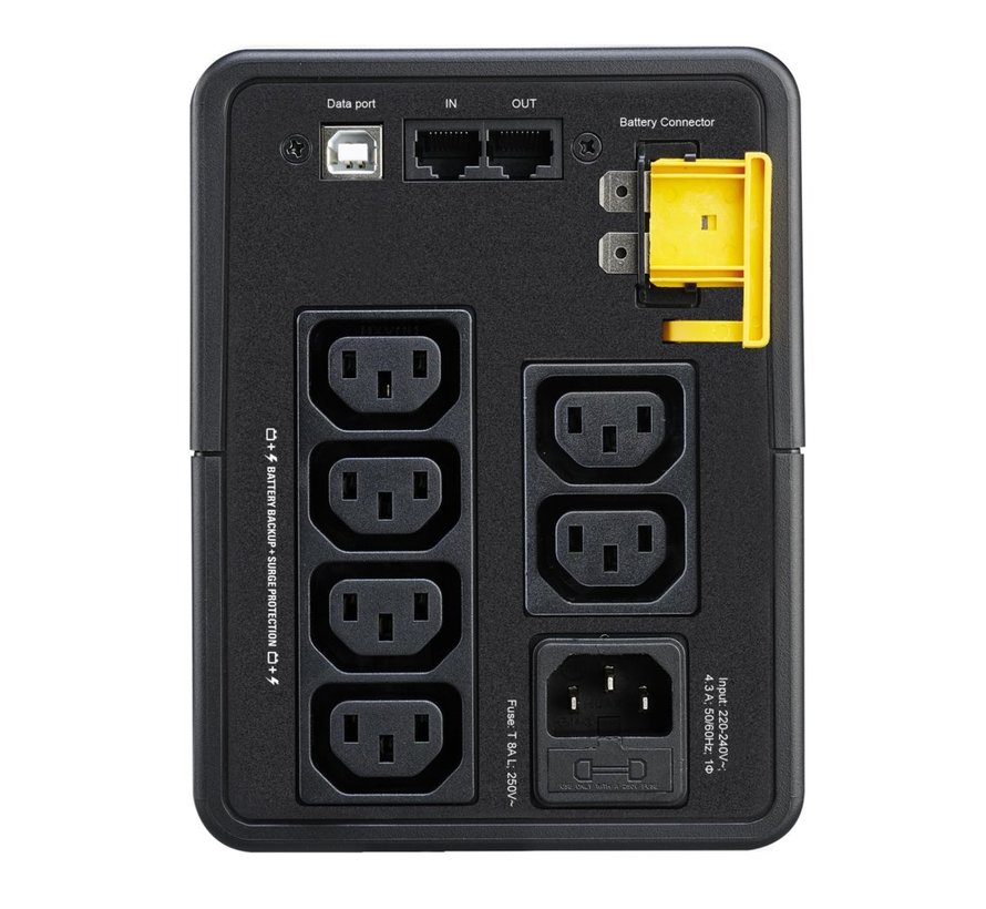 Back-UPS BX950MI Noodstroomvoeding - 950VA, 6x C13, USB