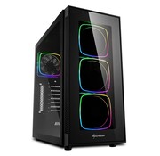Sharkoon TG6 RGB | Midi Tower Case | Zwart
